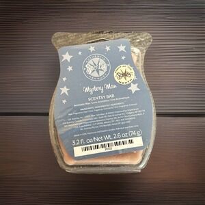 Scentsy MYSTERY MAN ~ New Genuine Authentic Bar Wax 3.2 fl. oz. ~ NEW